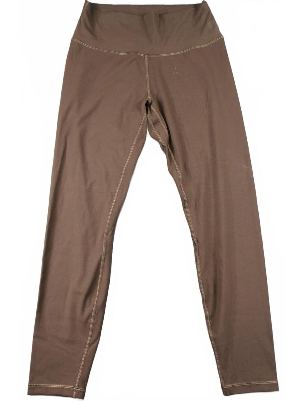 NWT Ewedoos Brown High Waist Leggings L Flawed Liquidation